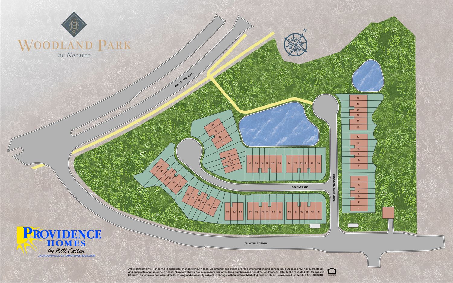 Woodland Park Site Map Revised