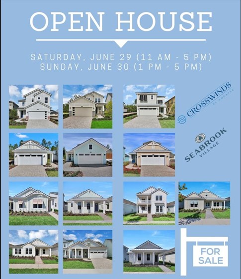 Nocatee Open House Weekend Providence Homes